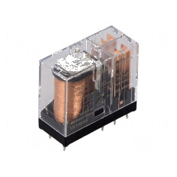 Releu electromagnetic DPDT 12VDC 3A | Electronic-mag.ro | Componente Electronice