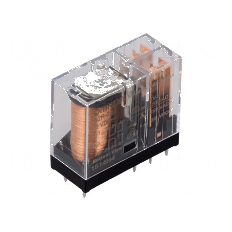 Releu electromagnetic DPDT 12VDC 3A | Electronic-mag.ro | Componente Electronice