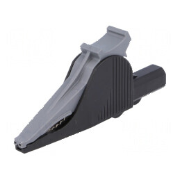 Bornă crocodil 36A neagră pentru cabluri max. 32mm 1kV | Electronic-mag.ro | Componente Electronice