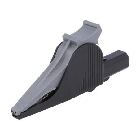 Bornă crocodil 36A neagră pentru cabluri max. 32mm 1kV | Electronic-mag.ro | Componente Electronice