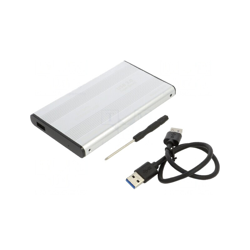 Carcasă hard disk 2,5" PnP SATA III USB 3.0 127x75x12mm | Electronic-mag.ro | Componente Electronice Carcasă hard disk 2,5" PnP SATA III USB 3.0 127x75x12mm | Electronic-mag.ro | Componente Electronice