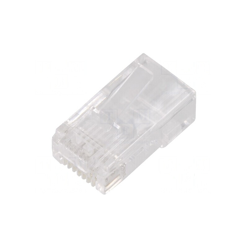 Conector RJ45 8p8c Cat 5e cu mufă PIN 8 pentru cablu IDC | Electronic-mag.ro | Componente Electronice Conector RJ45 8p8c Cat 5e cu mufă PIN 8 pentru cablu IDC | Electronic-mag.ro | Componente Electronice