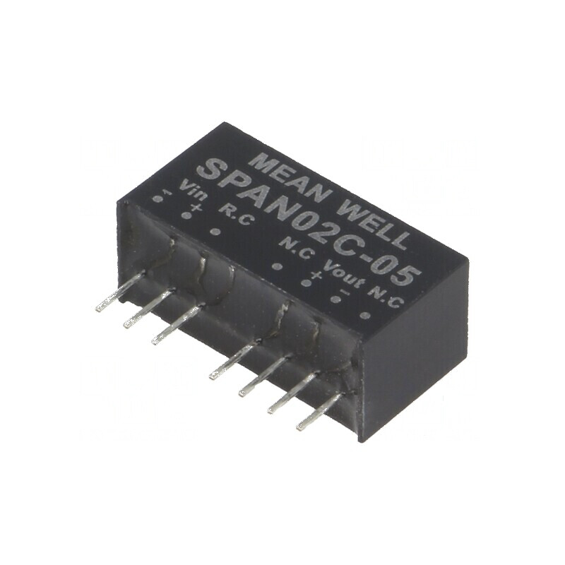 Convertor DC/DC 2W 36-75V la 5VDC SIP8 | Electronic-mag.ro | Componente Electronice