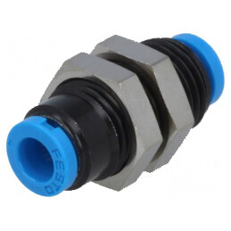 Racord push-in filetate alamă nichelată 0,95-6 bar | Electronic-mag.ro | Componente Electronice