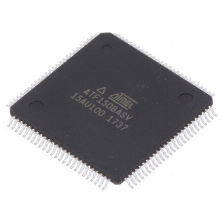 CPLD SMD TQFP100 128 Macrocelule 84 I/O 3÷3,6VDC | Electronic-mag.ro | Componente Electronice