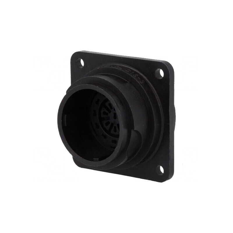 Conector circular soclu 20 pini pentru montare pe panou tată | Electronic-mag.ro | Componente Electronice