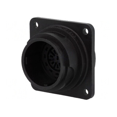 Conector circular soclu 20 pini pentru montare pe panou tată | Electronic-mag.ro | Componente Electronice