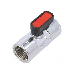 Robinet mecanic cu bilă alamă nichelată 20bar 20-80°C | Electronic-mag.ro | Componente Electronice
