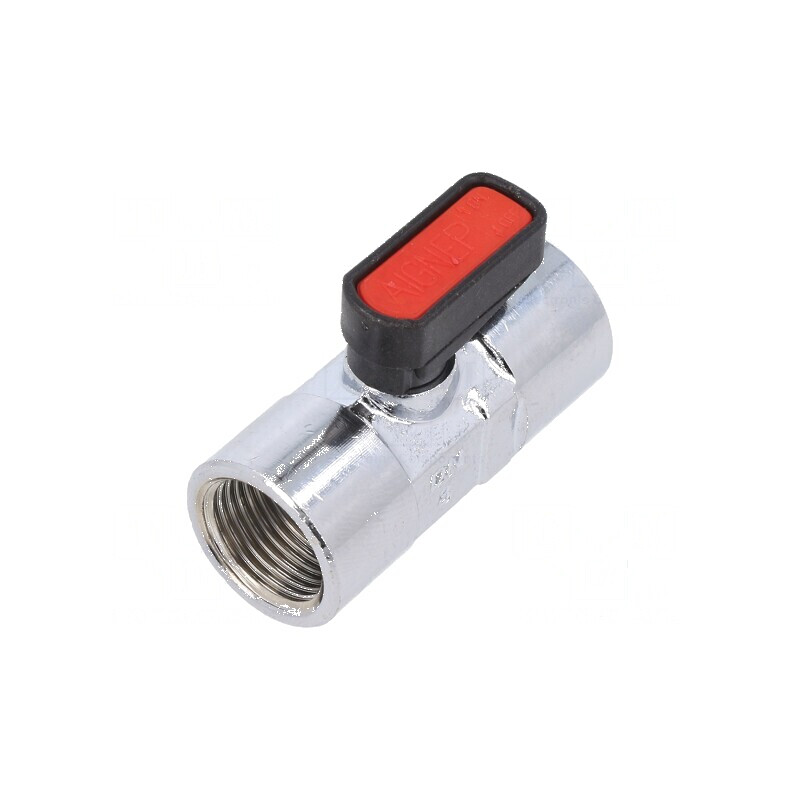 Robinet mecanic cu bilă alamă nichelată 20bar 20-80°C | Electronic-mag.ro | Componente Electronice Robinet mecanic cu bilă alamă nichelată 20bar 20-80°C | Electronic-mag.ro | Componente Electronice