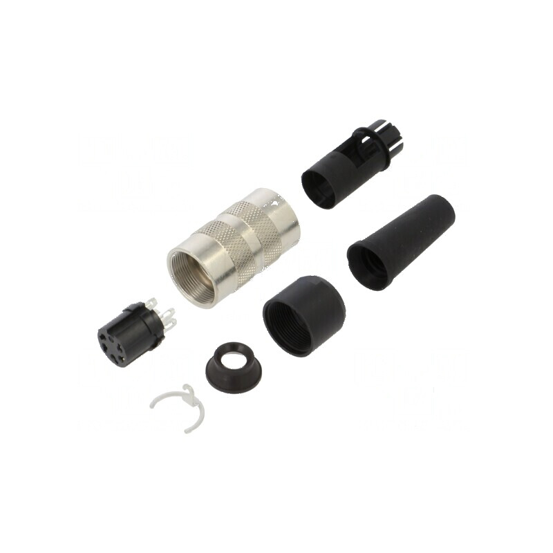 Conector M16 mufă 581 mamă 5 pini ecranat 6A IP40 | Electronic-mag.ro | Componente Electronice Conector M16 mufă 581 mamă 5 pini ecranat 6A IP40 | Electronic-mag.ro | Componente Electronice
