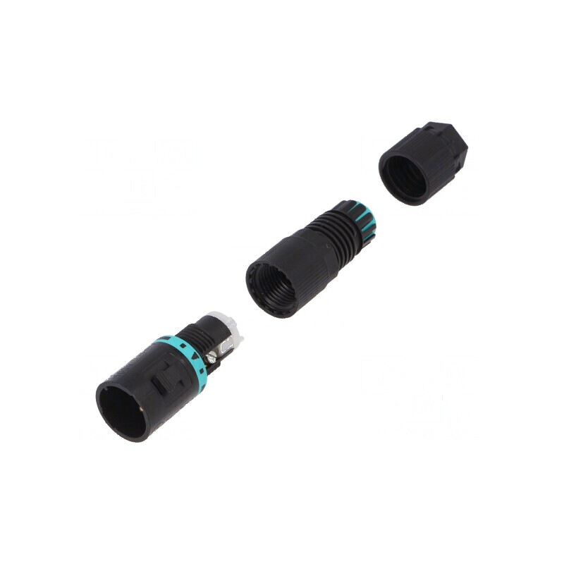 Conector alimentare AC terminal şurub tată TH381 400V | Electronic-mag.ro | Componente Electronice