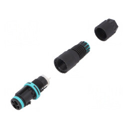 Conector alimentare AC terminal cu șurub mamă TH381 400V | Electronic-mag.ro | Componente Electronice