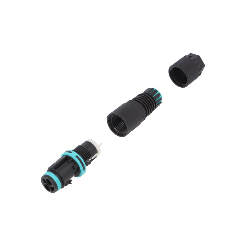 Conector alimentare AC terminal cu șurub mamă TH381 400V | Electronic-mag.ro | Componente Electronice