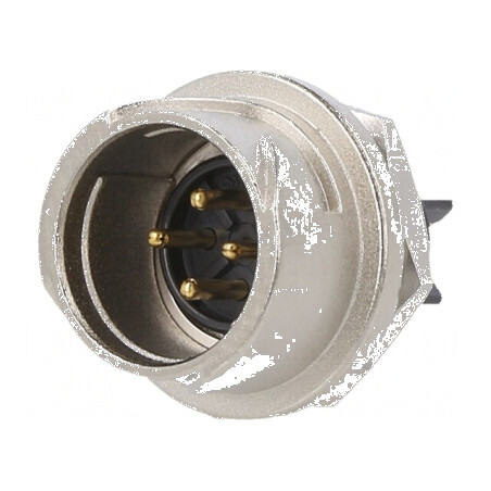 Conector circular LF soclu tată PIN 4 10A dimensiune LF10 | Electronic-mag.ro | Componente Electronice
