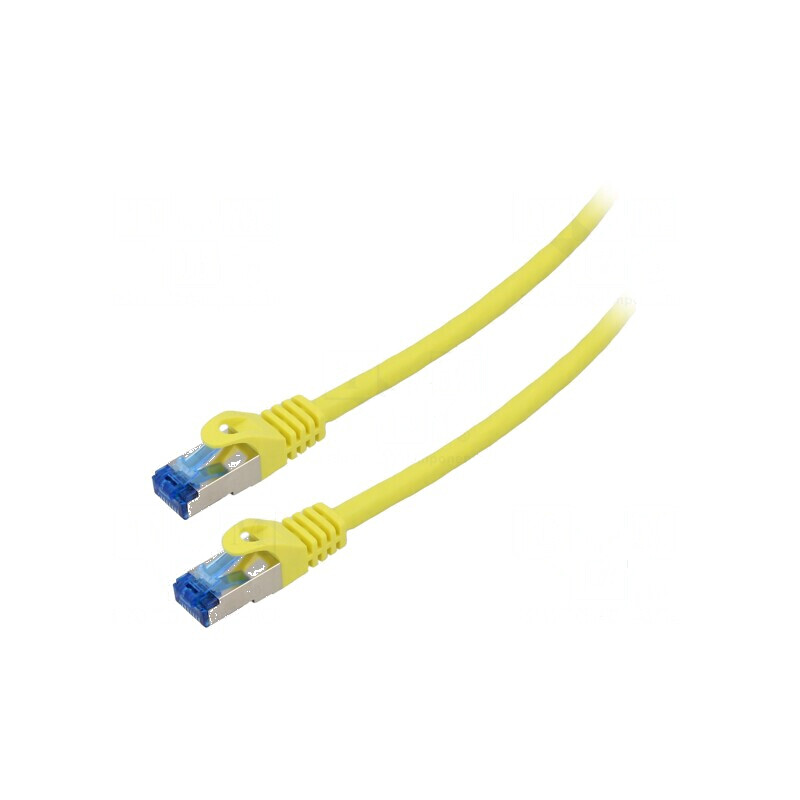 Cablul Patch S/FTP 6a CCA LSZH galben 15m 26AWG | Electronic-mag.ro | Componente Electronice Cablul Patch S/FTP 6a CCA LSZH galben 15m 26AWG | Electronic-mag.ro | Componente Electronice