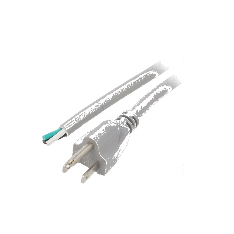 Cablu 3x16AWG NEMA 5-15, 3,5m, gri, 13A, PVC | Electronic-mag.ro | Componente Electronice Cablu 3x16AWG NEMA 5-15, 3,5m, gri, 13A, PVC | Electronic-mag.ro | Componente Electronice