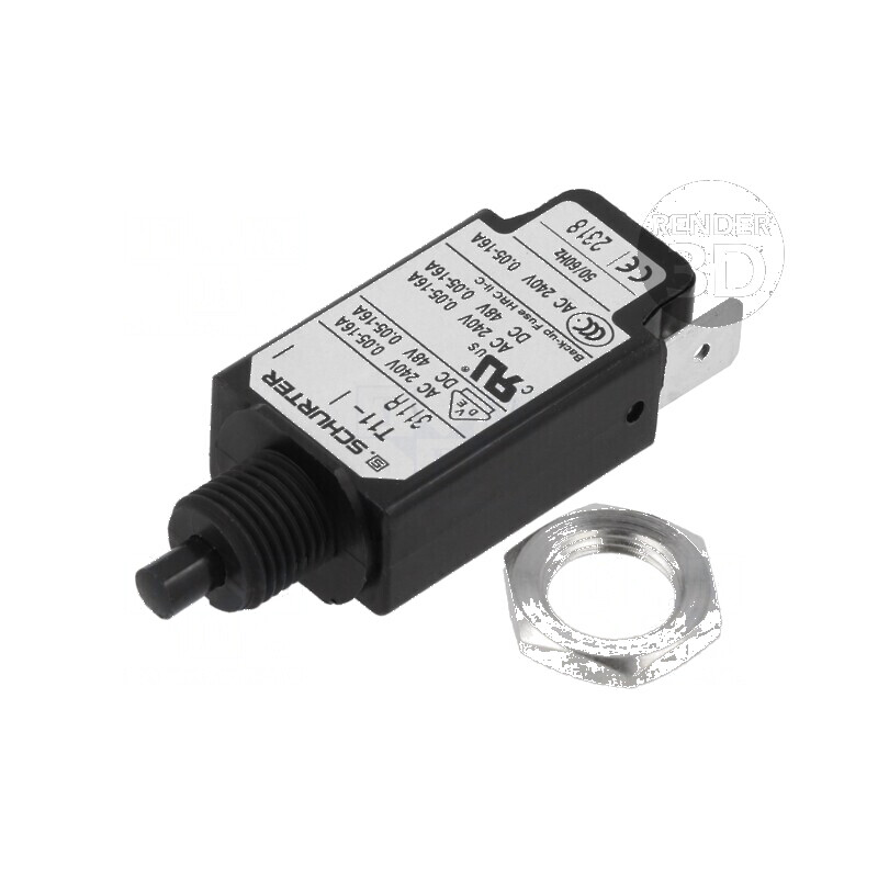 Întrerupător de supracurent Unom 240VAC 48VDC 11A SPST MCB | Electronic-mag.ro | Componente Electronice Întrerupător de supracurent Unom 240VAC 48VDC 11A SPST MCB | Electronic-mag.ro | Componente Electronice