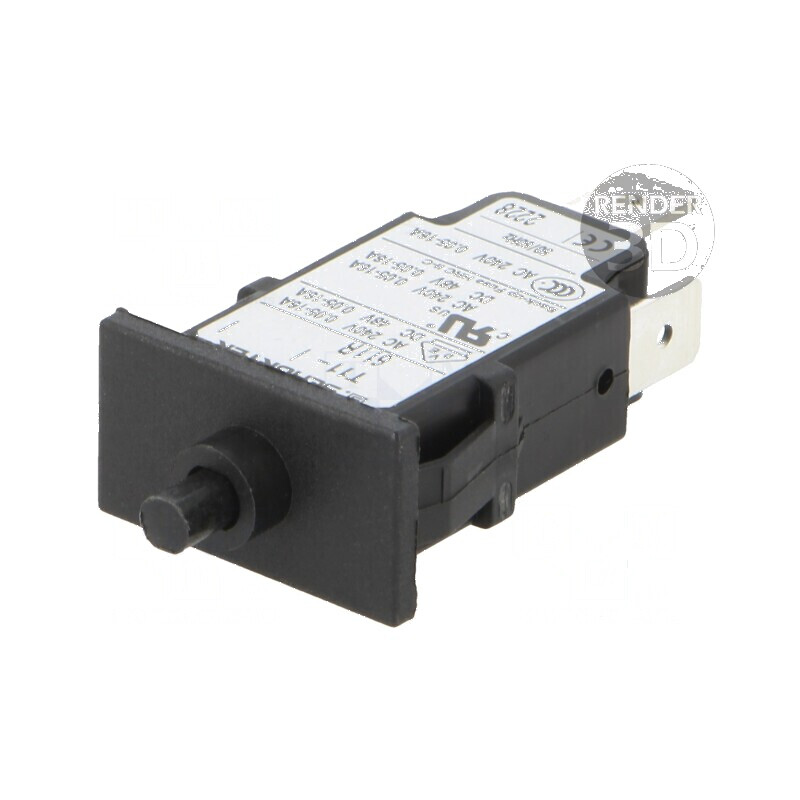 Întrerupător de supracurent Unom 240VAC 48VDC 16A SPST MCB | Electronic-mag.ro | Componente Electronice