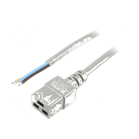Cablu IEC C19 mamă 3x1,5mm2 3m gri 16A 250V PVC | Electronic-mag.ro | Componente Electronice