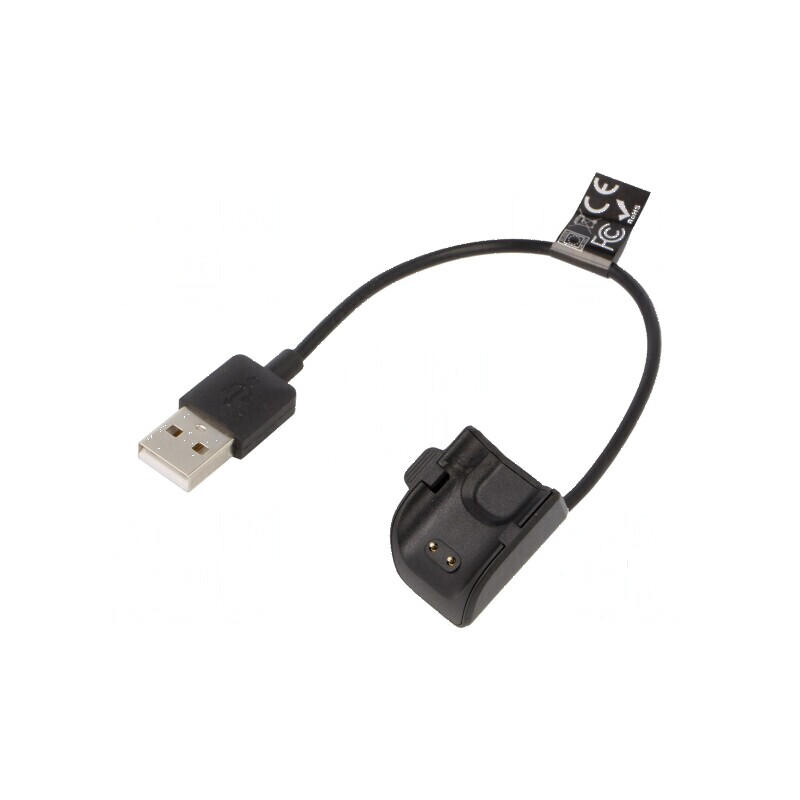 Cablu de încărcare smartwatch 0,15m 1A negru | Electronic-mag.ro | Componente Electronice Cablu de încărcare smartwatch 0,15m 1A negru | Electronic-mag.ro | Componente Electronice