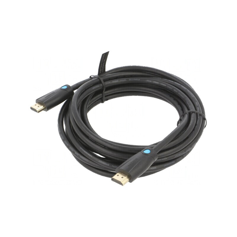 Cablu HDMI 2.0 5m Negru PVC Mufă Ambelor Părţi | Electronic-mag.ro | Componente Electronice Cablu HDMI 2.0 5m Negru PVC Mufă Ambelor Părţi | Electronic-mag.ro | Componente Electronice