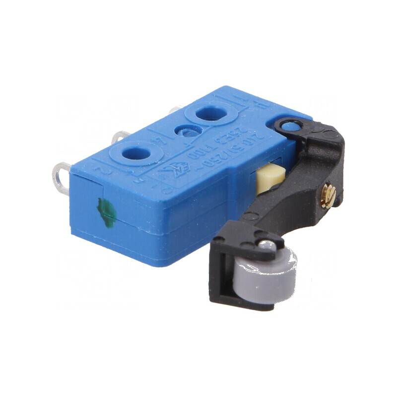 Microîntrerupător SNAP ACTION 2A 250VAC cu manetă și rolă | Electronic-mag.ro | Componente Electronice Microîntrerupător SNAP ACTION 2A 250VAC cu manetă și rolă | Electronic-mag.ro | Componente Electronice