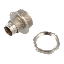 Conector M9 soclu tată aurit 125V IP67 5 PIN | Electronic-mag.ro | Componente Electronice