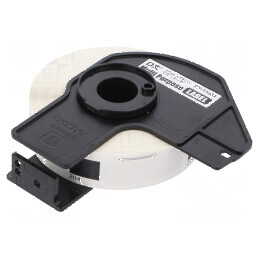 Etichetă autoadezivă 17mm x 54mm albă cu text negru | Electronic-mag.ro | Componente Electronice