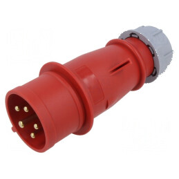 Conector alimentare AC 32A IEC 60309 IP44 mufă tată PIN 5 | Electronic-mag.ro | Componente Electronice