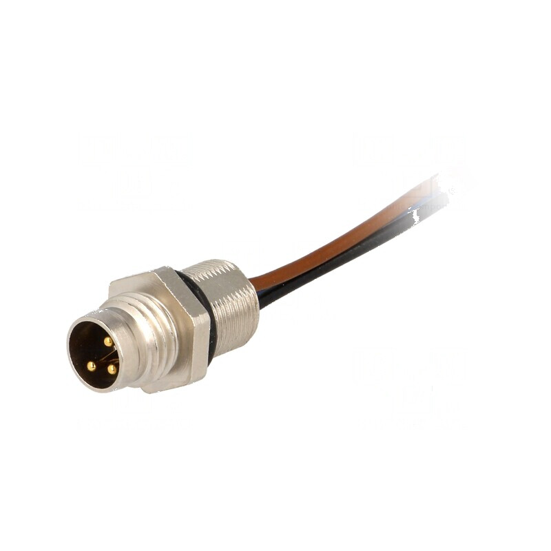 Conector M8 0,5m tată PIN 3 cu cabluri soclu E 4A Filet M8 | Electronic-mag.ro | Componente Electronice Conector M8 0,5m tată PIN 3 cu cabluri soclu E 4A Filet M8 | Electronic-mag.ro | Componente Electronice