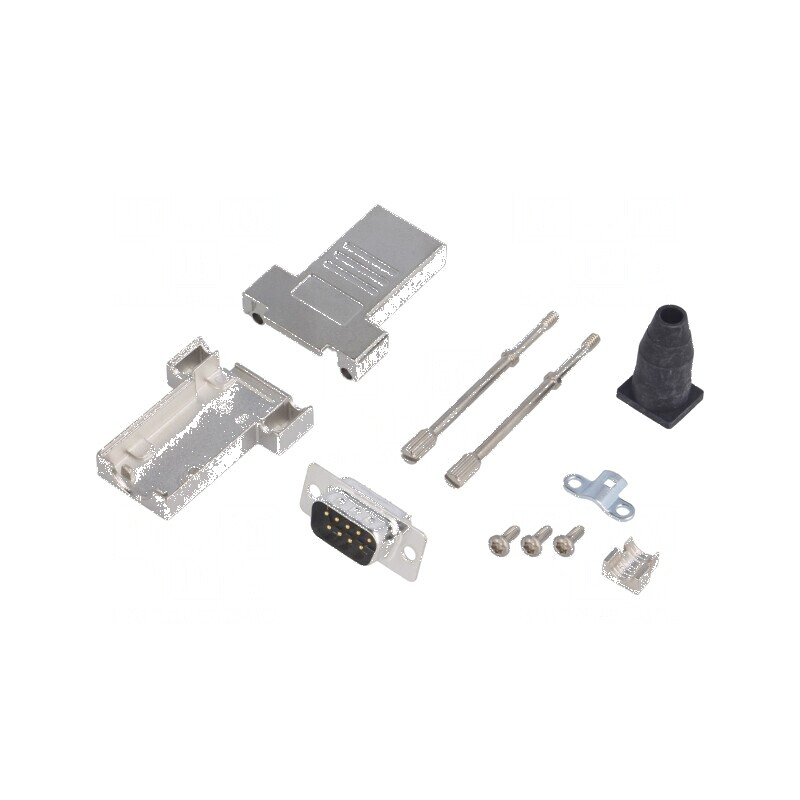 Mufă D-Sub PIN 9 tată lipire pe cablu neagră Kit complet | Electronic-mag.ro | Componente Electronice Mufă D-Sub PIN 9 tată lipire pe cablu neagră Kit complet | Electronic-mag.ro | Componente Electronice