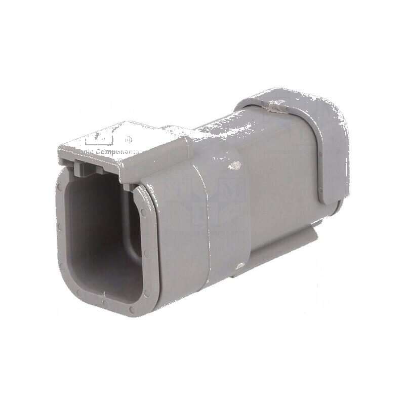 Conector cablu-cablu DTM mufă tată PIN 6 gri IP68 | Electronic-mag.ro | Componente Electronice