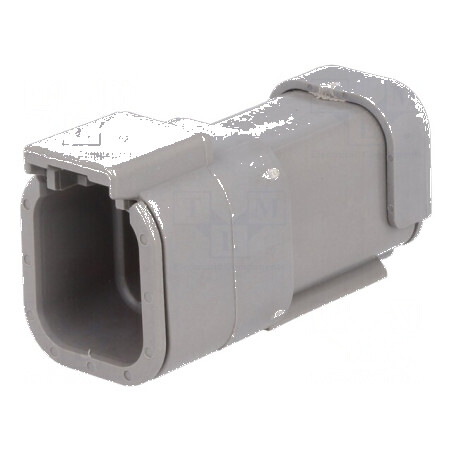 Conector cablu-cablu DTM mufă tată PIN 6 gri IP68 | Electronic-mag.ro | Componente Electronice