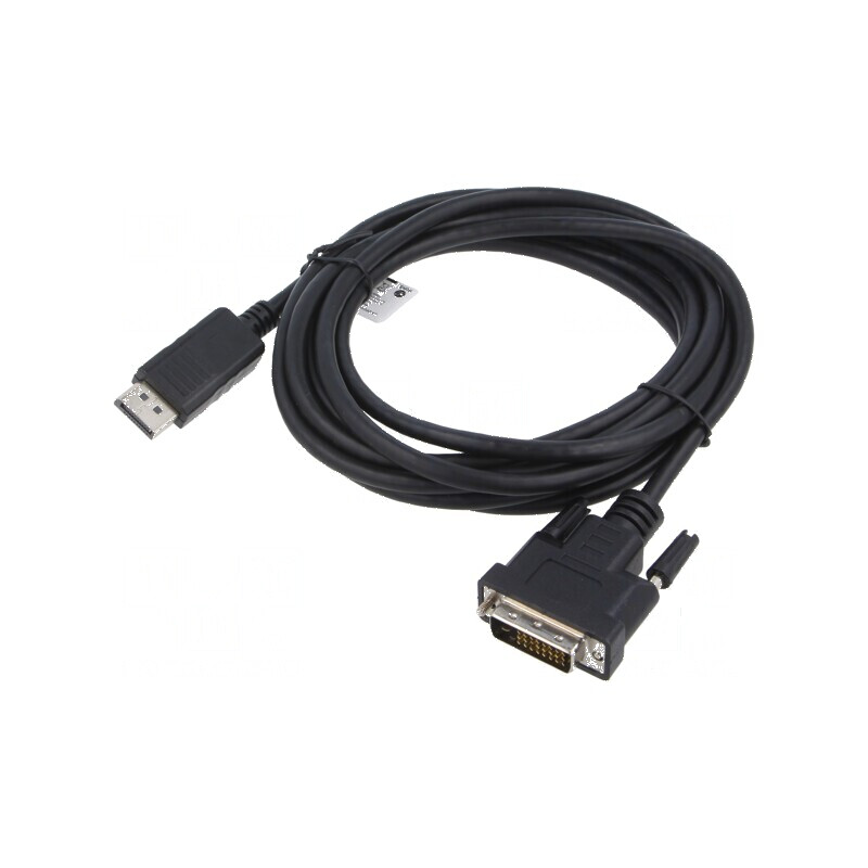 Cablu adaptor DisplayPort 1.2 3m negru | Electronic-mag.ro | Componente Electronice Cablu adaptor DisplayPort 1.2 3m negru | Electronic-mag.ro | Componente Electronice