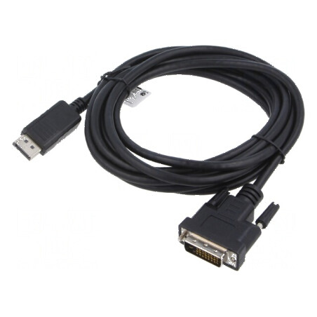 Cablu adaptor DisplayPort 1.2 3m negru | Electronic-mag.ro | Componente Electronice