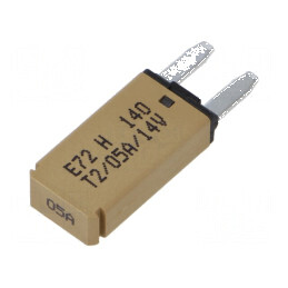 Siguranţă termică 5A 12VDC auto 12,45mm E72 | Electronic-mag.ro | Componente Electronice