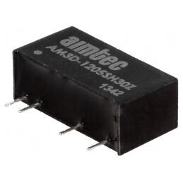 Convertor DC/DC 3W 10,8-13,2V la 5VDC 600mA | Electronic-mag.ro | Componente Electronice