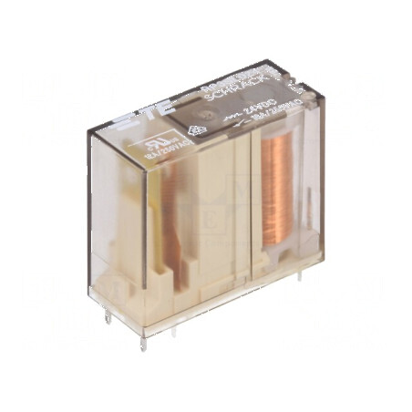 Releu electromagnetic SPST-NO 24VDC 16A/250VAC RP3SL | Electronic-mag.ro | Componente Electronice