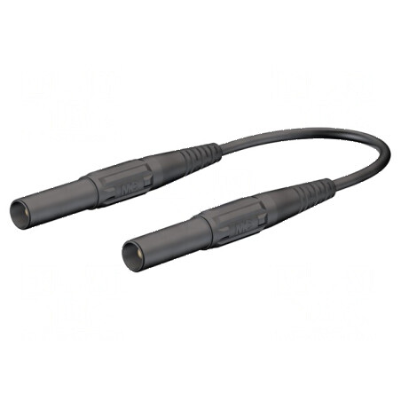 Cablu de măsurare 19A cu mufă banană 4 mm, ambele părţi | Electronic-mag.ro | Componente Electronice