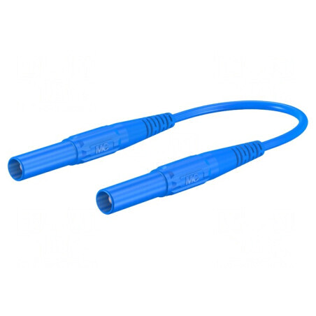 Cablu de măsurare 19A mufe banană 4 mm, 2 capete | Electronic-mag.ro | Componente Electronice