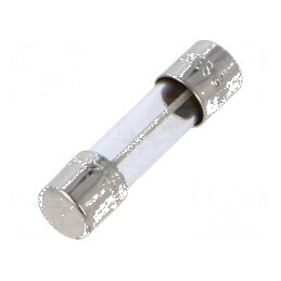 Siguranţă întârziere 500mA 250VAC 5x20mm alamă GMD | Electronic-mag.ro | Componente Electronice