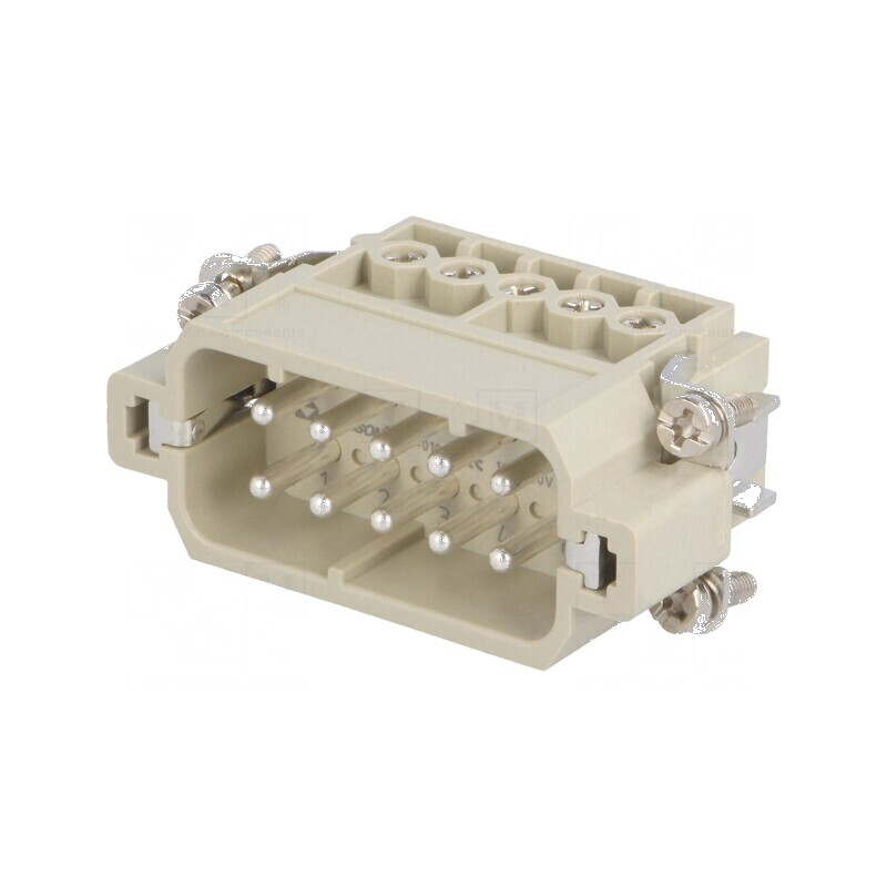 Conector HDC 10 PIN tată 16A | Electronic-mag.ro | Componente Electronice Conector HDC 10 PIN tată 16A | Electronic-mag.ro | Componente Electronice