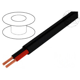 Cablu difuzor HELUSOUND® 600 litat Cu negru FRNC | Electronic-mag.ro | Componente Electronice