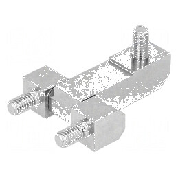 Balama Lățime 45mm Oțel Zincat Înălțime 37mm Filet Extensibil M6 | Electronic-mag.ro | Componente Electronice