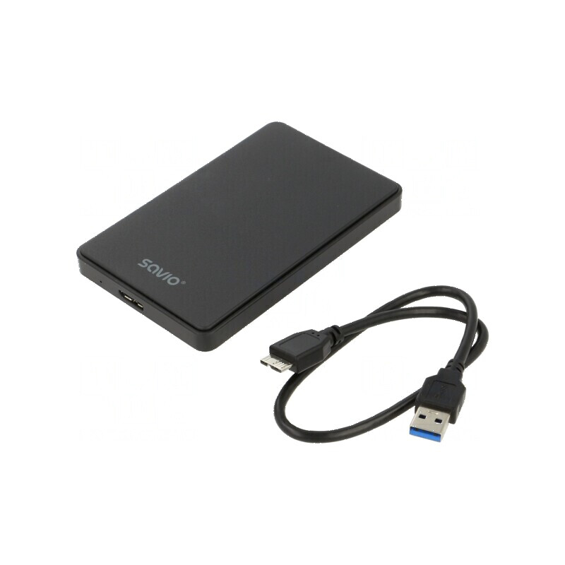 Carcasă hard discuri 2,5" USB 3.0 PnP neagră 120,5x75x13mm | Electronic-mag.ro | Componente Electronice Carcasă hard discuri 2,5" USB 3.0 PnP neagră 120,5x75x13mm | Electronic-mag.ro | Componente Electronice