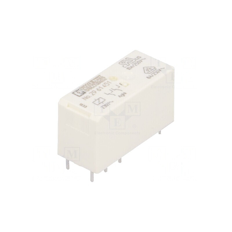 Releu electromagnetic DPDT 230VAC 8A 5mm | Electronic-mag.ro | Componente Electronice Releu electromagnetic DPDT 230VAC 8A 5mm | Electronic-mag.ro | Componente Electronice