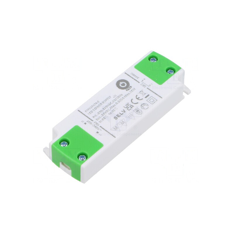 Alimentator pulsatoriu LED 15W 24VDC 625mA 180-264VAC FTPC-E | Electronic-mag.ro | Componente Electronice
