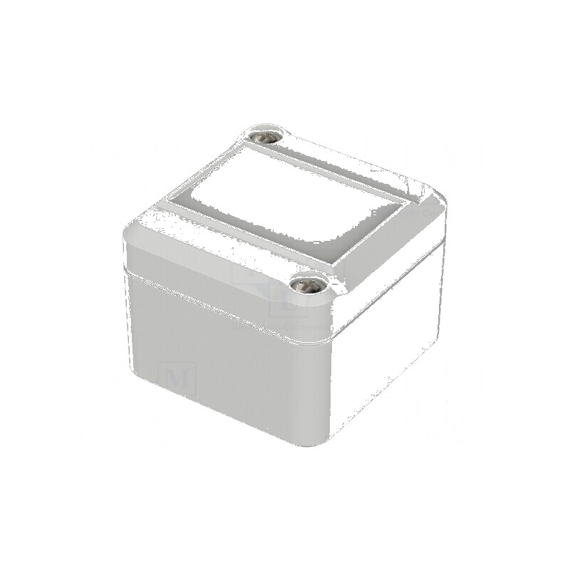 Carcasă universală EUROMAS II ABS gri 50mm x 52mm x 37mm | Electronic-mag.ro | Componente Electronice