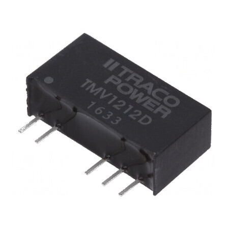 Convertor DC/DC 1W 10,8-13,2V la 12VDC și -12VDC | Electronic-mag.ro | Componente Electronice