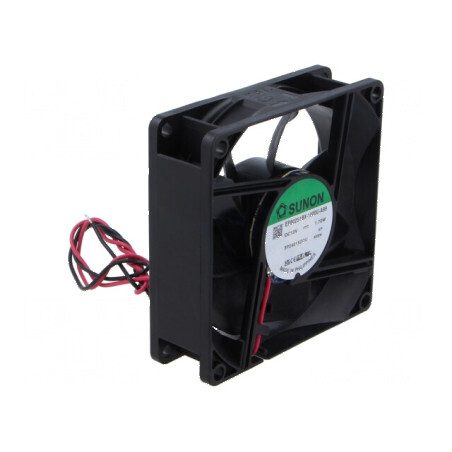 Ventilator DC axial 12V 80x25mm cu bilă | Electronic-mag.ro | Componente Electronice